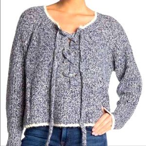 Wildfox Marbled Chunky Knit Sweater